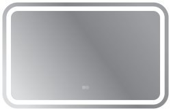 Зеркало с подсветкой Cezares Stylus CZR-SPC-STYLUS-1100-700-TCH-WARM 110x70