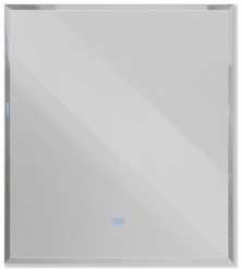 Зеркало с подсветкой Cezares Interni CZR-SPC-INT-1000-900-LED-TCH-WARM-BL 100x90, белый глянцевый