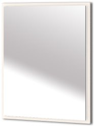 Зеркало с подсветкой Cezares Tiffany 45043 73x90, белый матовый