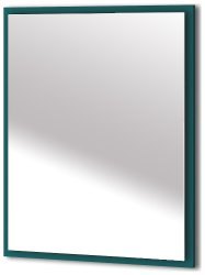 Зеркало с подсветкой Cezares Tiffany 45045 73x90, голубой залив