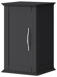 Шкаф Cezares Tiffany 54961 34x59, черный графит