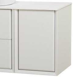 Шкаф Cezares Bellagio 54862 35x48, белый матовый