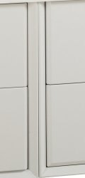 Шкаф Cezares Bellagio 54717 35x48, белый матовый