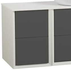Шкаф Cezares Bellagio 55302 35x48, серое облако