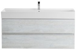 Тумба с раковиной Cezares Molveno 46 00-00012030 120x62 подвесная, светлое дерево