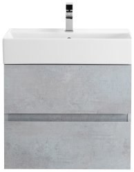 Тумба с раковиной Cezares Molveno 46 00-00012035 60x62 подвесная, бетон