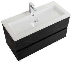 Тумба с раковиной Cezares Molveno 46 00-00018012 101x53 подвесная, антрацит