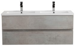 Тумба с раковиной Cezares Molveno 46 45705 121x53 подвесная, бетон