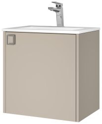 Тумба с раковиной в ванную Uperwood Aurora KAurora50cm 50x36, бежевый матовый
