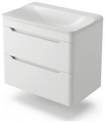 Тумба с раковиной Uperwood Ocean KOcean100w 100x44 подвесная, белая