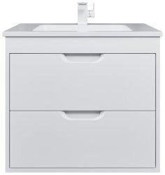 Тумба с раковиной Uperwood Modul 393020548 65x45 подвесная, матовая, белая