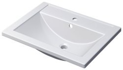 Тумба с раковиной Uperwood Foster New KFosterNEW60b 60x41 подвесная, черная