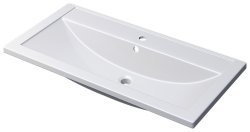 Тумба с раковиной Uperwood Foster New KFosterNEW90g 90x45 подвесная, серый графит