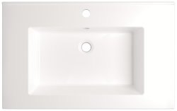 Тумба с раковиной Uperwood Parma Premium 39330205463 75x47 подвесная, белая