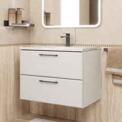 Тумба под раковину Uperwood Foster New TFosterNEW70w 70x45 подвесная, белая