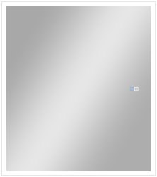 Зеркальный шкаф с подсветкой Uperwood Barsa ZBarsa70w 70x80, белый