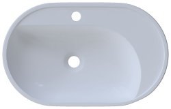 Раковина Uperwood Luna 2911020344 60x36, белая глянцевая