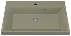 Раковина Uperwood Classic Quartz 291030023 80x45, бежевая матовая, десерт