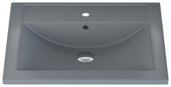 Раковина Uperwood Foster Quartz 291030052 60x40.5, серая матовая, бетон
