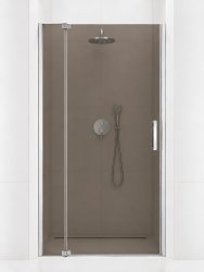 Душевая дверь Cezares SLIDER SLIDER-B-1-80/90-BR-Cr 80x195 распашная, профиль хром
