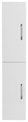 Шкаф-пенал BelBagno AURORA-1600-2A-SC-BO-P-L 33x160, белый матовый