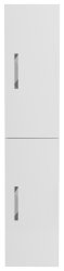 Шкаф-пенал BelBagno AURORA-1600-2A-SC-BO-P-R 33x160, белый матовый
