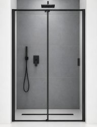 Душевая дверь Cezares URBAN URBAN-B-12-100-C-NERO 100x195 распашная, профиль черный матовый