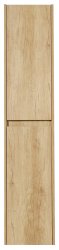 Шкаф-пенал BelBagno KRAFT-1600-2A-SC-RNN-L 33x160, дуб небраска натуральный