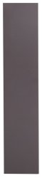 Шкаф-пенал BelBagno KRAFT-1600-1A-SC-GSO 33x160, темно-серый матовый