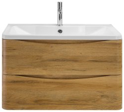 Тумба под раковину BelBagno Acqua ACQUA-900-2C-SO-RR 90x45 подвесная, Дуб фактурный (Rovere Rustico)