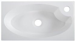 Раковина из искусственного мрамора BelBagno BB-460-PM-LVB
