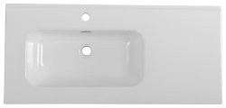Керамическая раковина, чаша слева BelBagno BB1000ETL-L