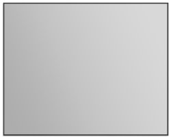 Зеркало BelBagno SPC-AL-1000-800 Nero 100x80, черный