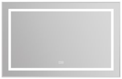 Зеркало с подсветкой BelBagno KRAFT SPC-KRAFT-1085-685-TCH-WARM 108.5x68.5, сатин