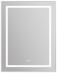 Зеркало с подсветкой BelBagno KRAFT SPC-KRAFT-685-885-TCH-WARM 68.5x88.5, сатин
