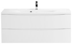 Тумба под раковину BelBagno Marino MARINO-1100-2C-SO-BO-P 110x45 подвесная, Белый матовый (Bianco Opaco)