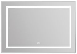 Зеркало с подсветкой BelBagno KRAFT SPC-KRAFT-985-685-TCH-WARM 98.5x68.5, сатин