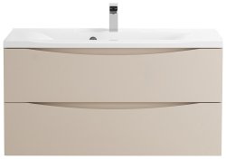 Тумба под раковину BelBagno Marino MARINO-800-2C-SO-CO-P 80x45 подвесная, Бежевый матовый (Crema Opaco)