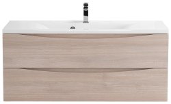 Тумба под раковину BelBagno Marino MARINO-1200-2C-SO-RG-P 120x45 подвесная, Дуб серый (Rovere Grigio)