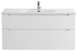 Тумба под раковину BelBagno Etna H60 ETNA-H60-1200-2C-SO-BL-P 120x45 подвесная, белый глянцевый