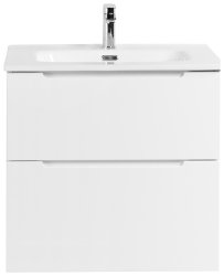 Тумба под раковину BelBagno Etna H60 ETNA-H60-700-2C-SO-BL-P 70x45 подвесная, белый глянцевый