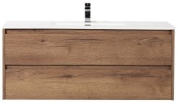 Тумба под раковину BelBagno Kraft KRAFT-1200-2C-SO-RT 120x46 подвесная, дуб табачный