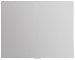 Зеркальный шкаф с подсветкой BelBagno SPC-2A-DL-BL-800 80x70, сатин