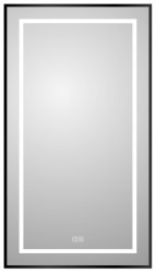 Зеркало с подсветкой BelBagno KRAFT SPC-KRAFT-500-900-LED-TCH-WARM-NERO 50x90, черный
