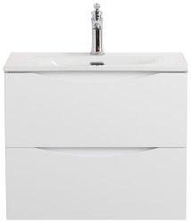 Тумба под раковину BelBagno Marino-Cer-Mini MARINO-CER-MINI-600-2C-SO-BO-P 59,6x39 подвесная, белый матовый