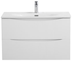 Тумба под раковину BelBagno Marino-Cer-Mini MARINO-CER-MINI-700-2C-SO-BO-P 69,6x39 подвесная, белый матовый