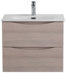 Тумба под раковину BelBagno Marino-Cer-Mini MARINO-CER-MINI-500-2C-SO-RG-P 49,6x39 подвесная, дуб серый