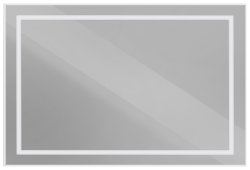 Зеркало с подсветкой BelBagno KRAFT SPC-KRAFT-1200-800-SENS-AL 120x80, сатин
