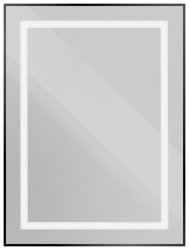 Зеркало с подсветкой BelBagno KRAFT SPC-KRAFT-600-800-SENS-NERO 60x80, черный
