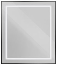Зеркало с подсветкой BelBagno KRAFT SPC-KRAFT-700-800-SENS-NERO 70x80, черный